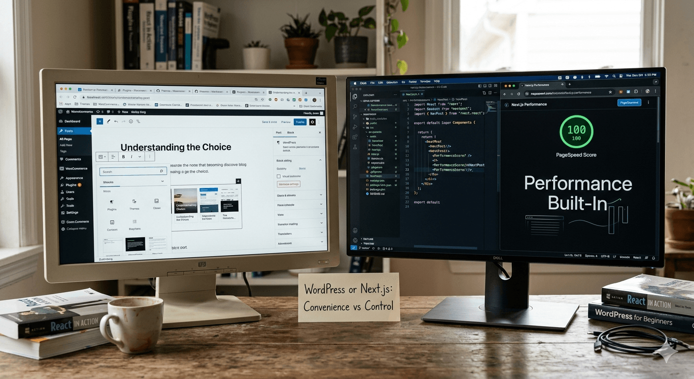 Next.js vs WordPress: Which Is Better for Your Business Website in 2026?